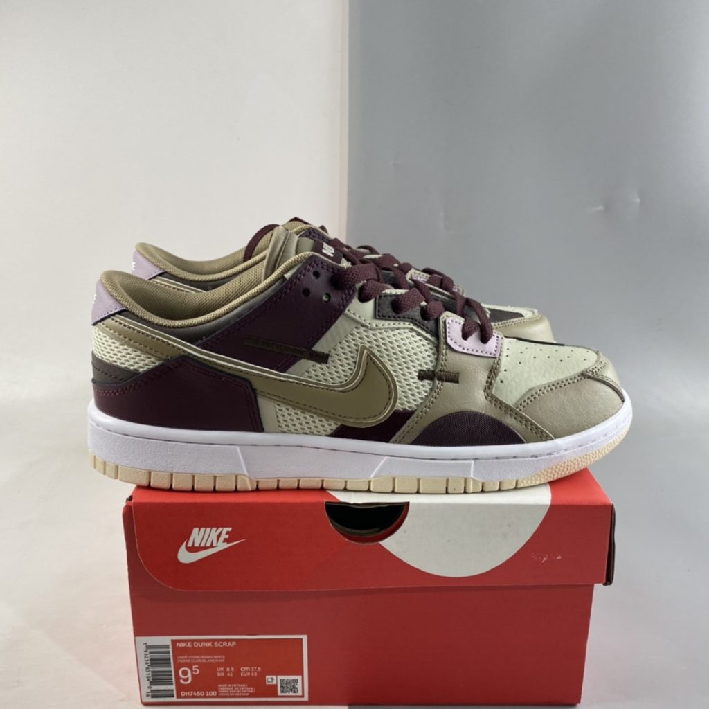 Nike Dunk Low Scrap Tan Brown For Sale – The Sole Line