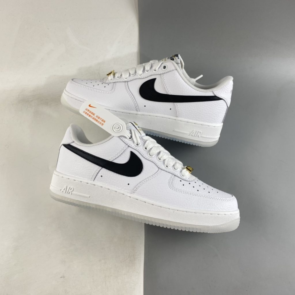 Nike Air Force 1 Low Anniversary Bronx Origins White/Black-Metallic ...