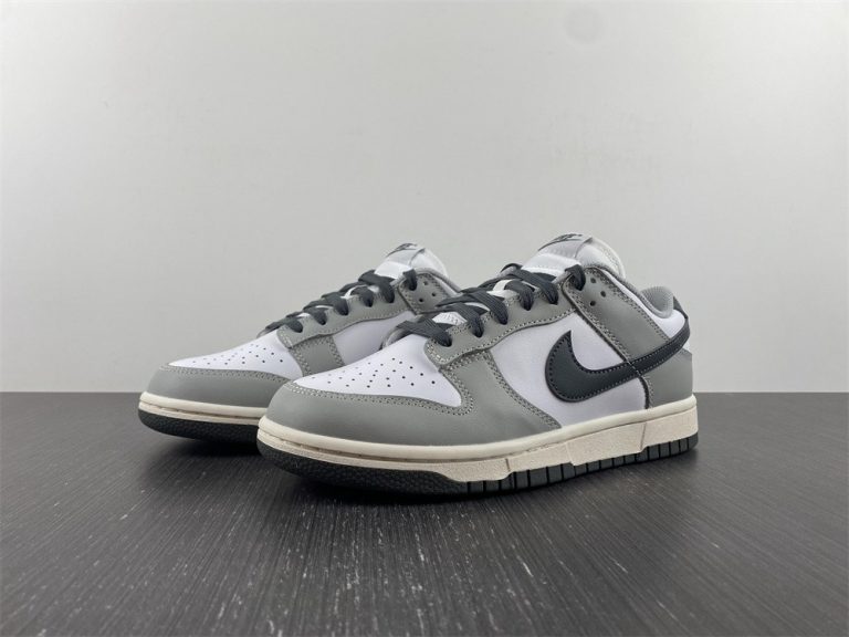 Nike Dunk Low White Light Smoke Grey-black Dd1503-117 For Sale – The 