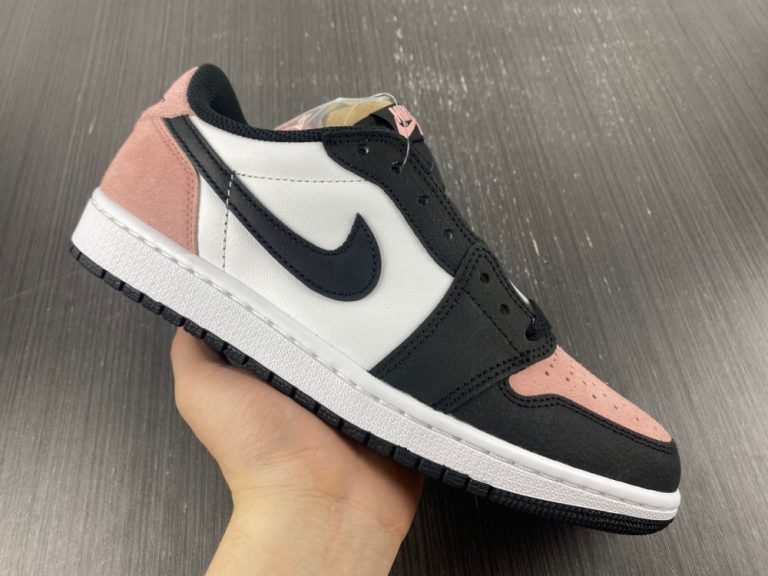 Air Jordan 1 Low OG Black/Bleached Coral-White For Sale – The Sole Line