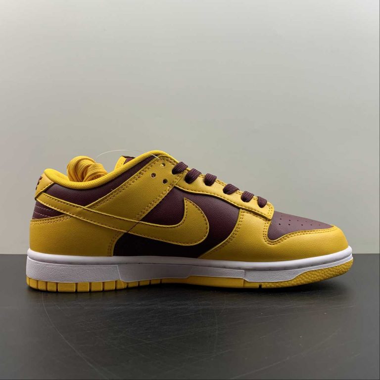 Nike Dunk Low “Arizona State” Burgundy/Yellow For Sale – The Sole Line