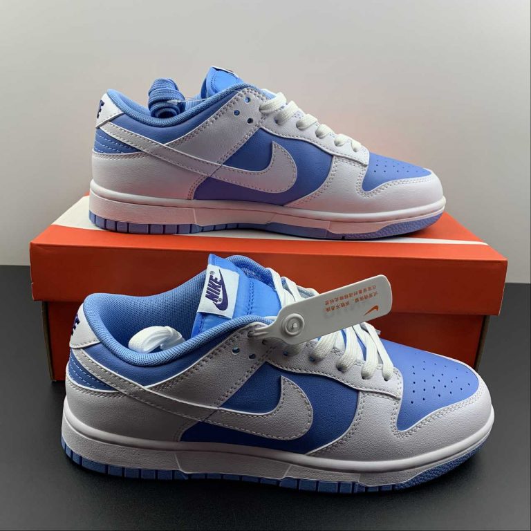 Nike Dunk Low “Reverse UNC” University Blue/White-Royal Blue For Sale ...