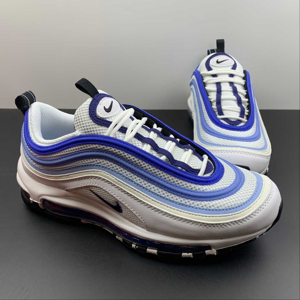 Nike Air Max 97 “Blueberry” White/Blue-Black For Sale – The Sole Line