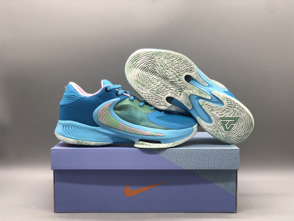 Nike Zoom Freak 4 Laser Blue/Lilac-Light Menta For Sale – The Sole Line