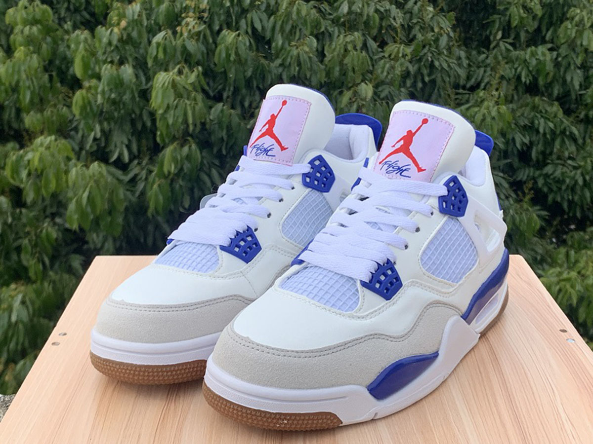 Nike SB x Air Jordan 4 “Sapphire Blue” The Sole Line