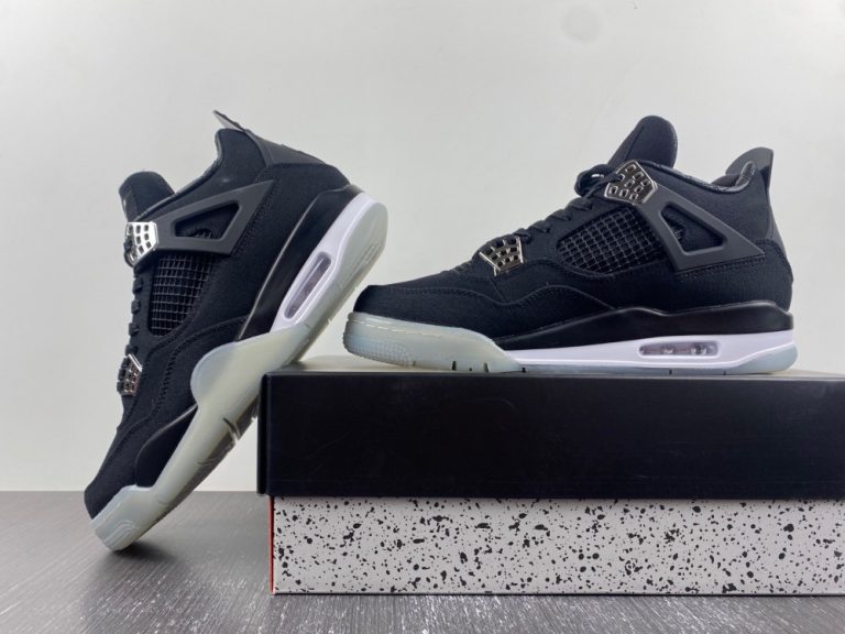 Eminem x Carhartt x Air Jordan 4 Black/White/Chrome For Sale – The Sole ...